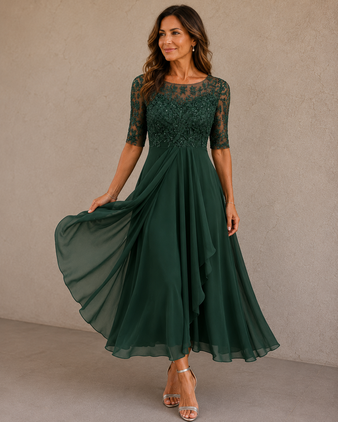 Esteline - Weiches festliches Kleid