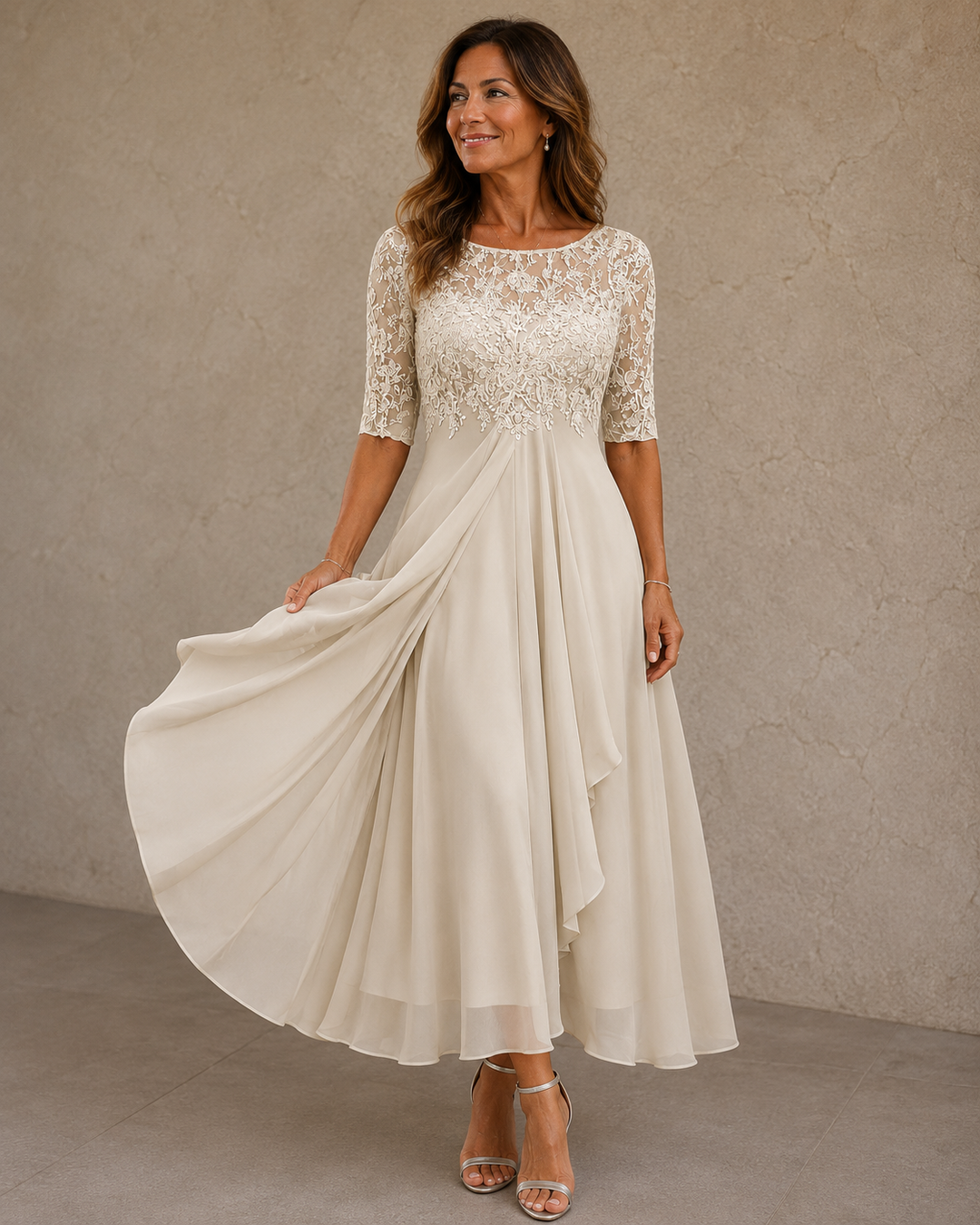 Esteline - Weiches festliches Kleid