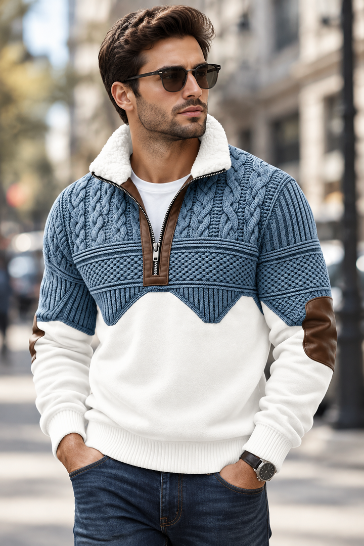 Brady - Weicher Pullover in Strickoptik