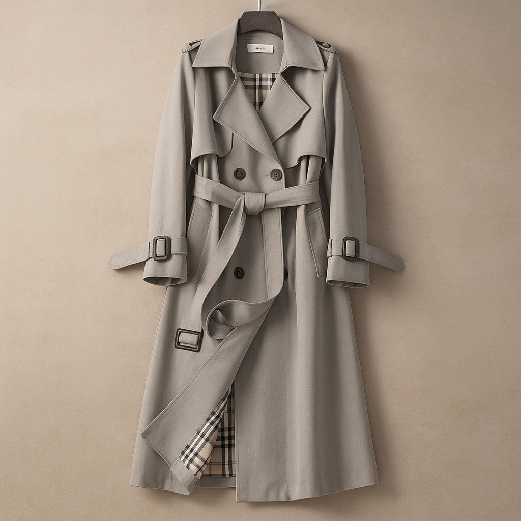 Lila - maßgeschneiderter Trenchcoat