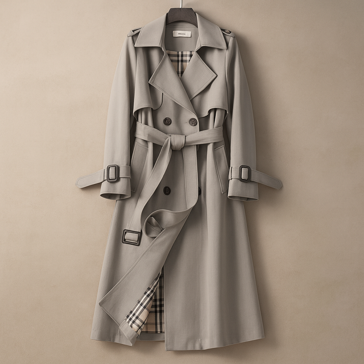 Lila - maßgeschneiderter Trenchcoat