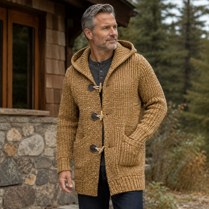 Raevan - Soft-Touch-Kapuzen-Cardigan