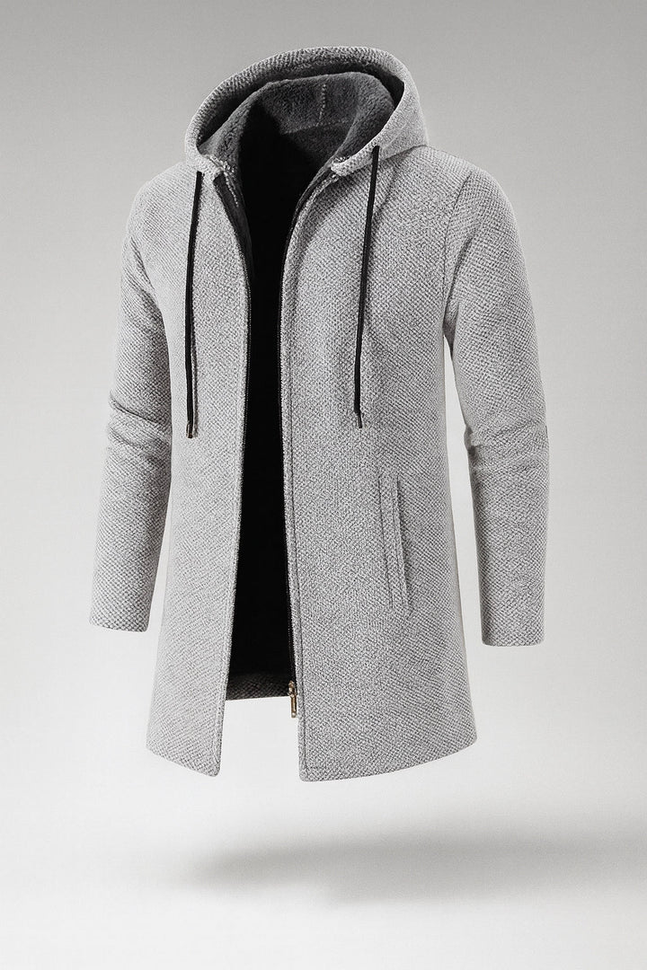 Keldan - Gesteppter Kapuzen-Cardigan