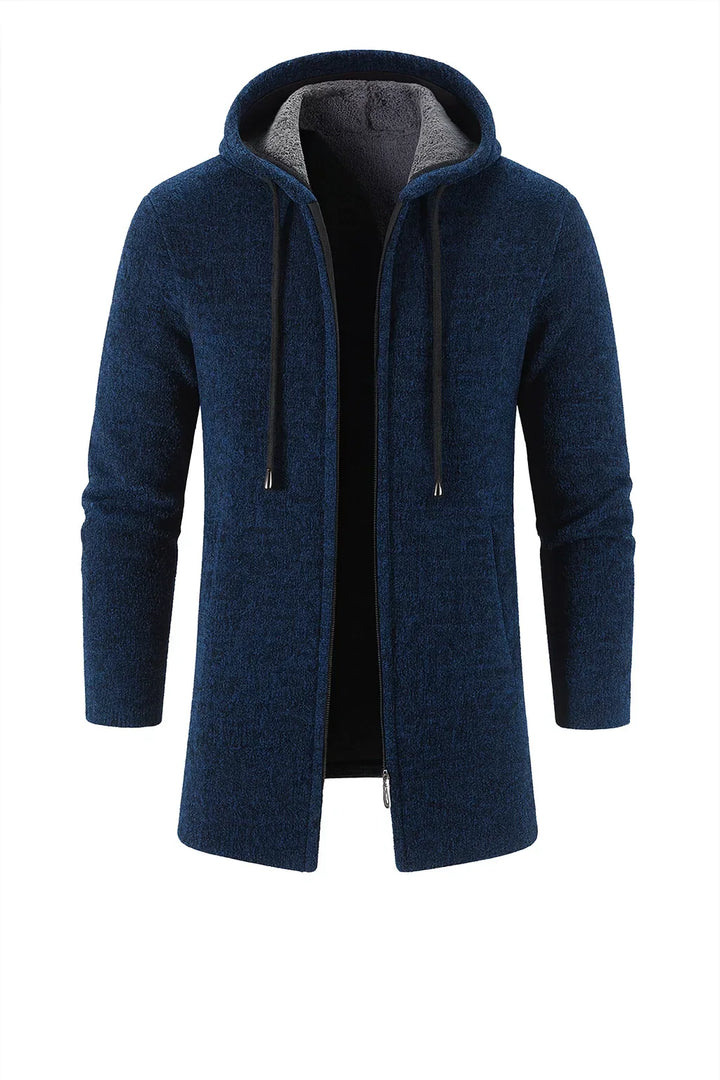 Keldan - Gesteppter Kapuzen-Cardigan