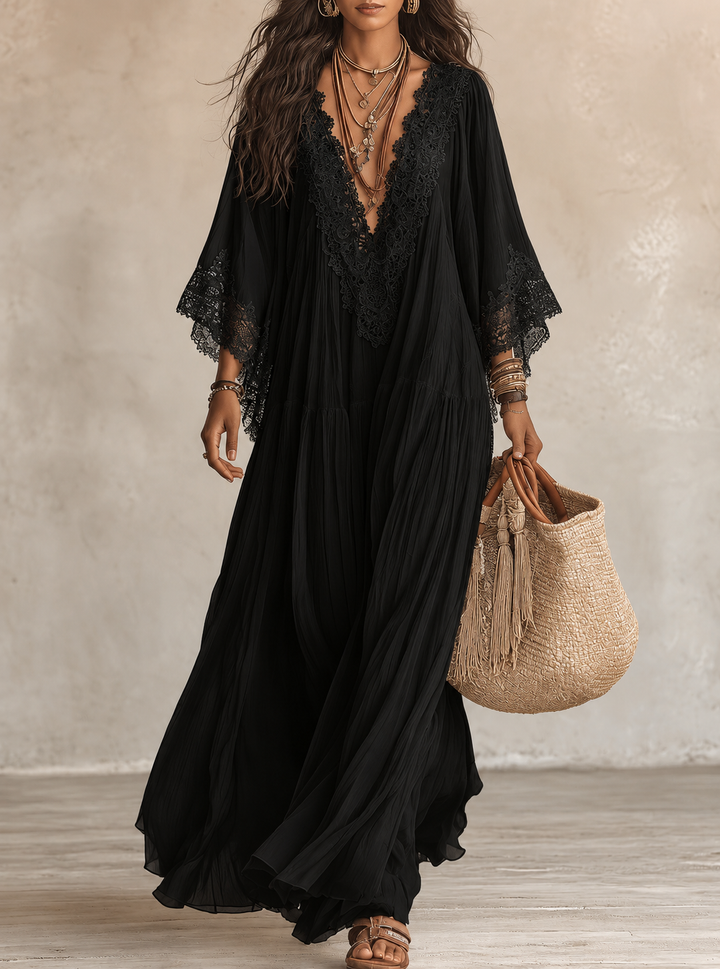 Annelis - Hauchzartes Maxikleid