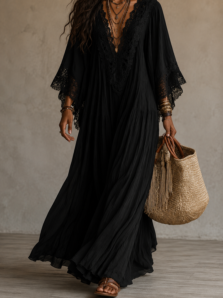 Annelis - Hauchzartes Maxikleid