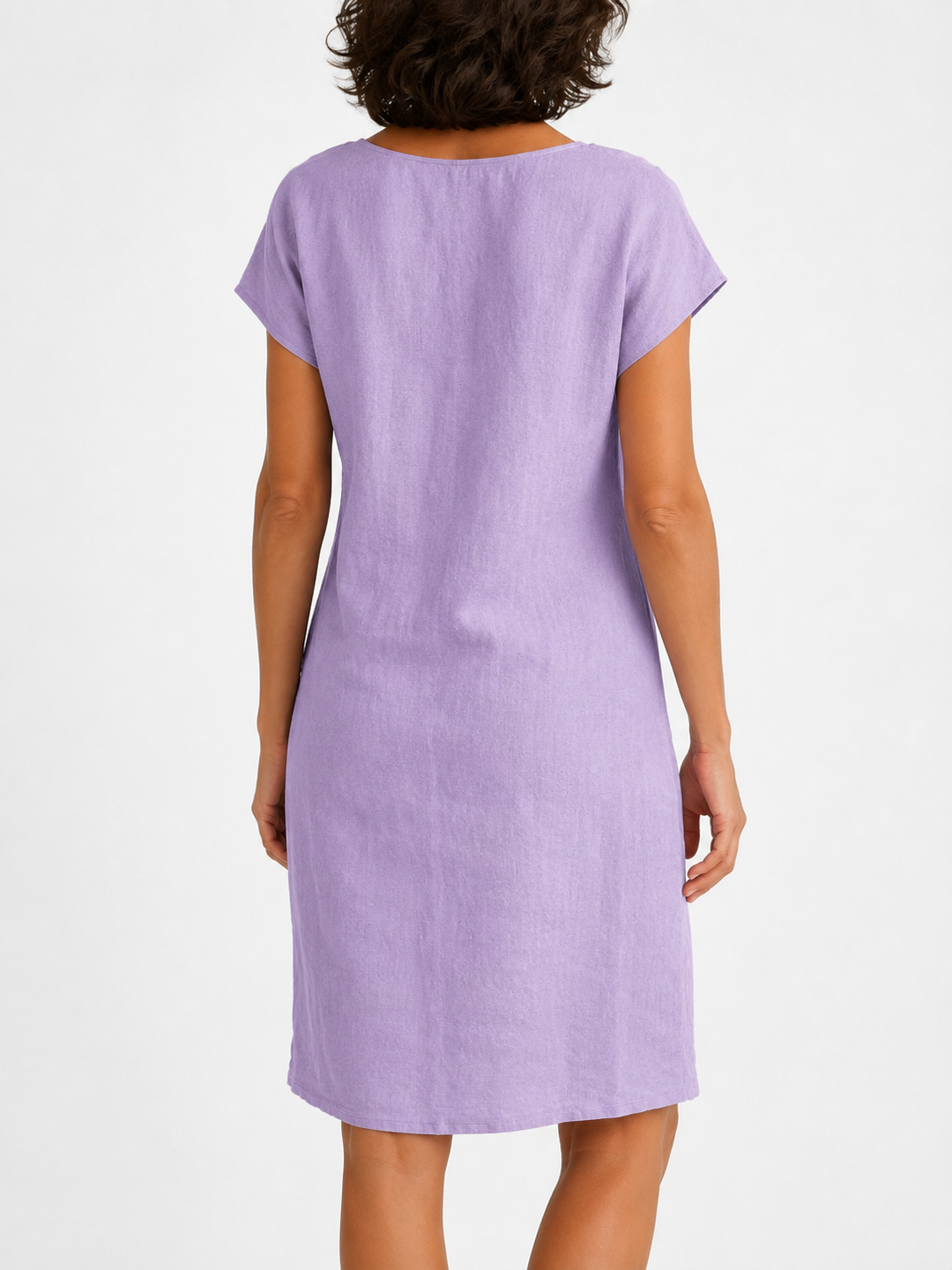 Elissara - Luftig-leichtes Kleid mit Schluppenkragen