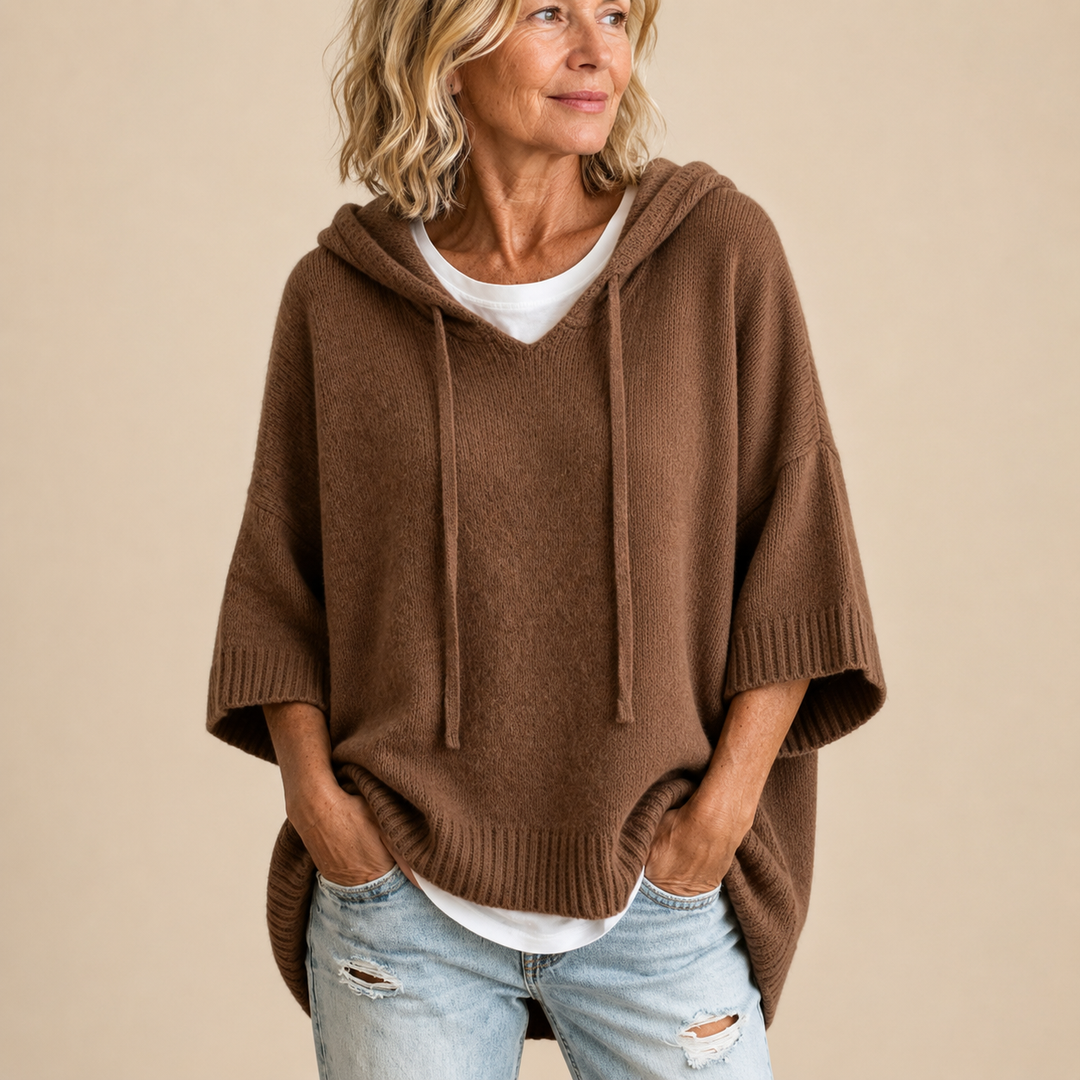 Aliza - Soft-Touch-Kapuzenpullover