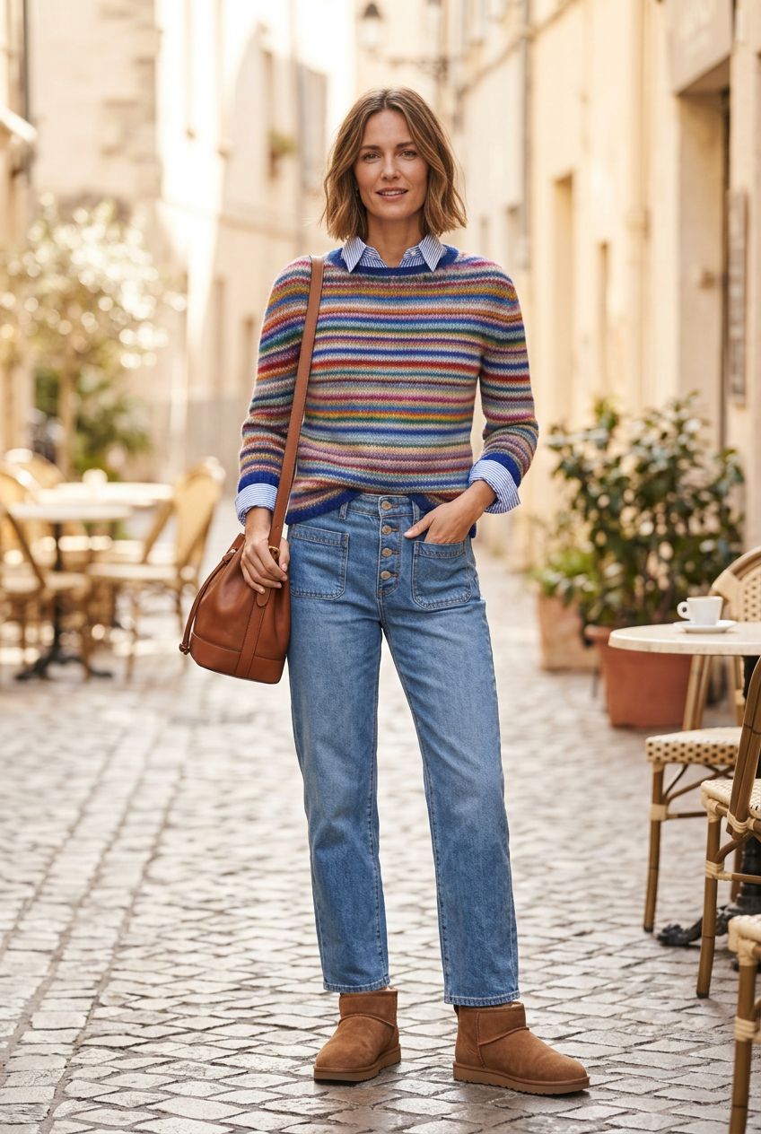 Maja - Gestreifter Pullover