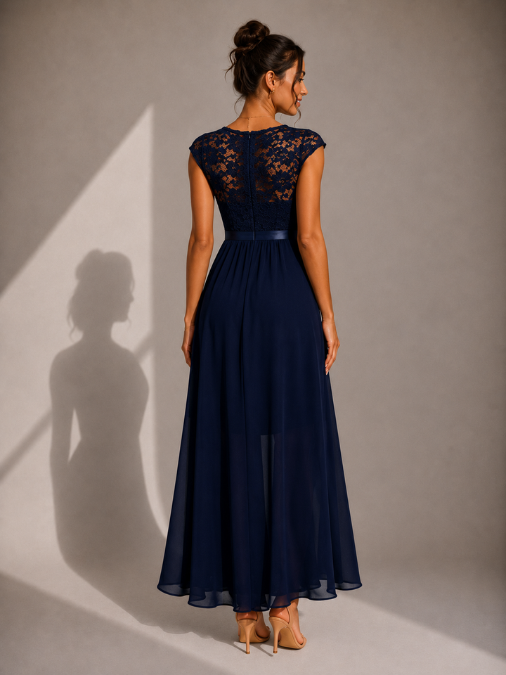Capri - Elegantes A-Linien-Maxikleid