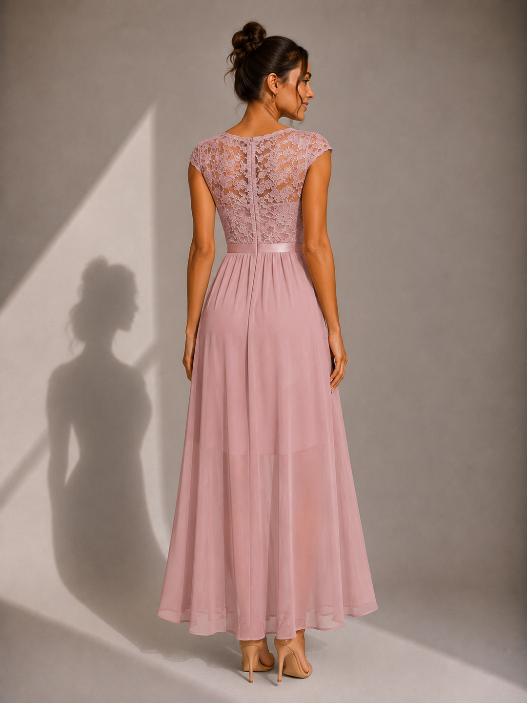 Capri - Elegantes A-Linien-Maxikleid