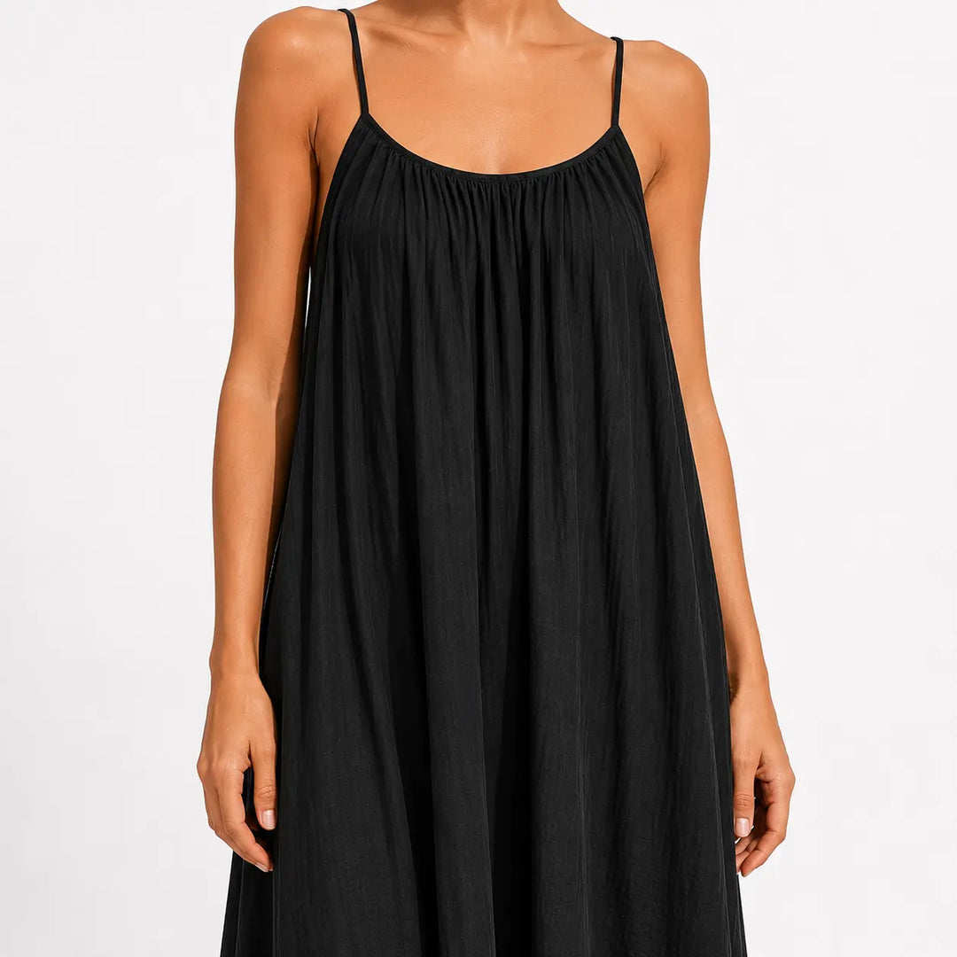 Melodie - Soft-Touch-Midi-Wickelkleid mit V-Ausschnitt