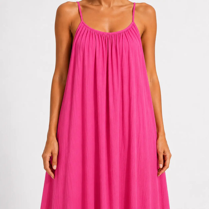 Melodie - Soft-Touch-Midi-Wickelkleid mit V-Ausschnitt