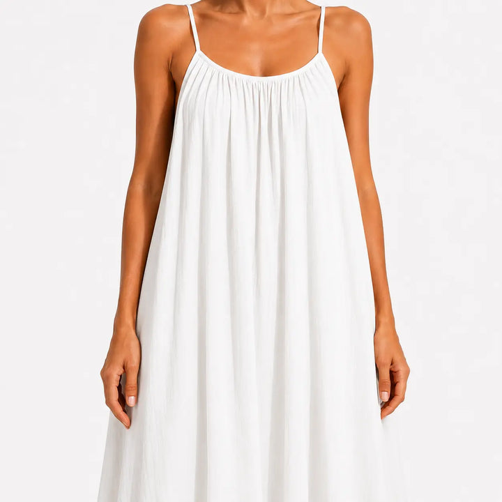 Melodie - Soft-Touch-Midi-Wickelkleid mit V-Ausschnitt