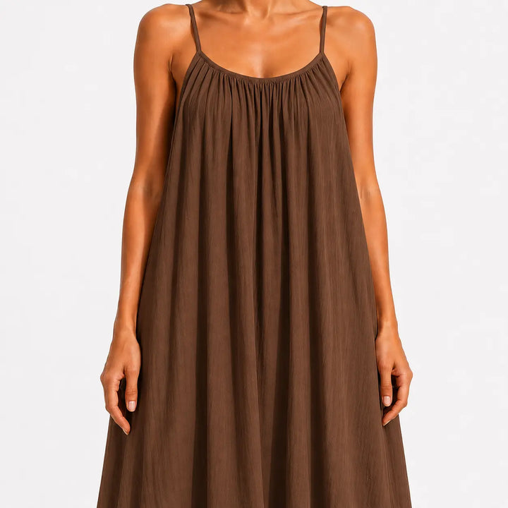 Melodie - Soft-Touch-Midi-Wickelkleid mit V-Ausschnitt
