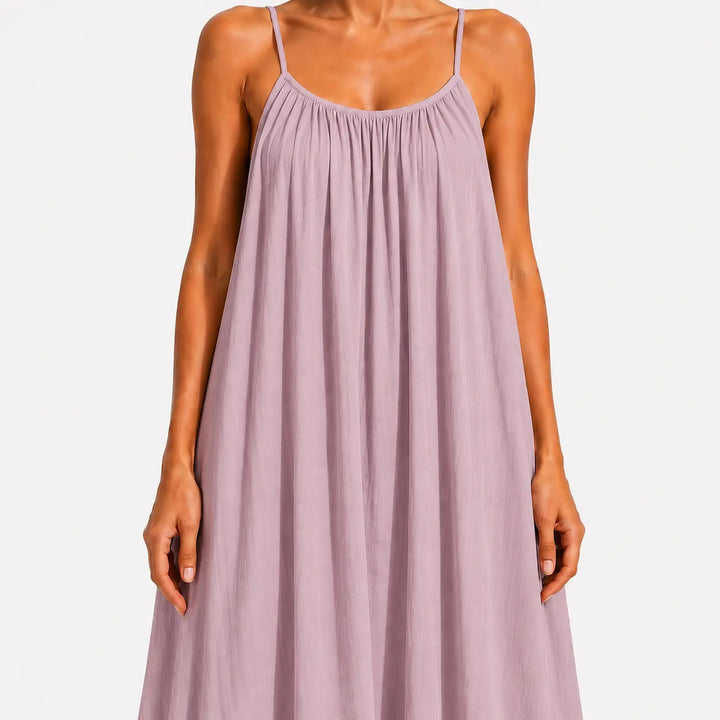 Melodie - Soft-Touch-Midi-Wickelkleid mit V-Ausschnitt