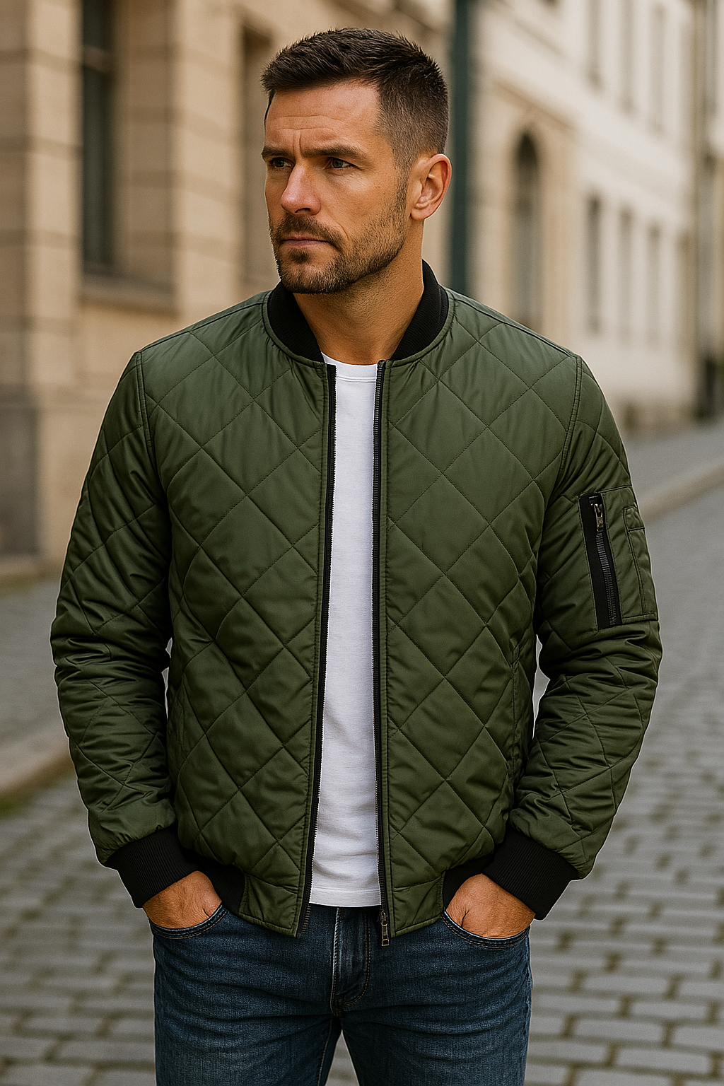 Tanner - Gesteppte Bomberjacke