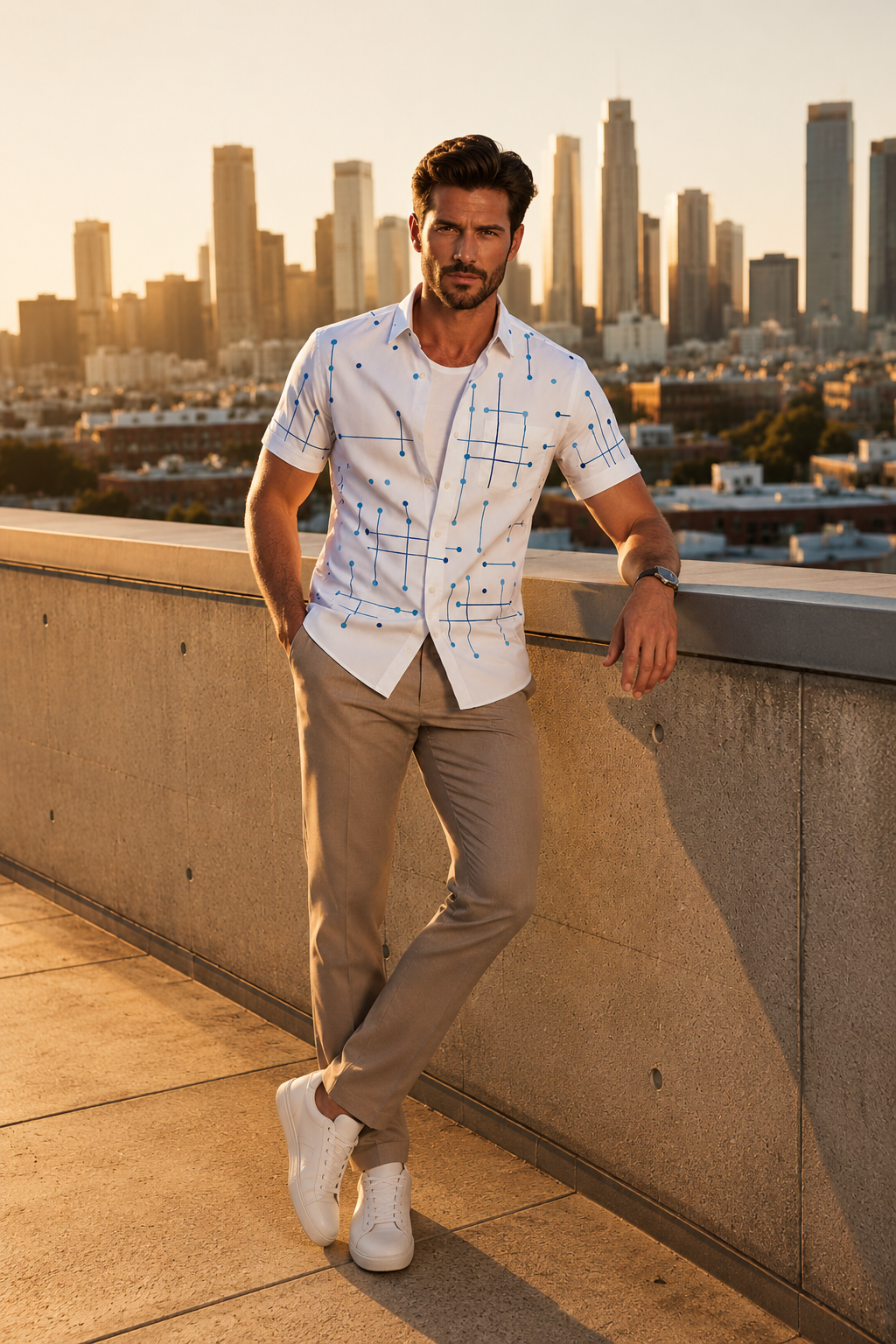 Norbridge - Besonders weiches Herren-Strandshirt
