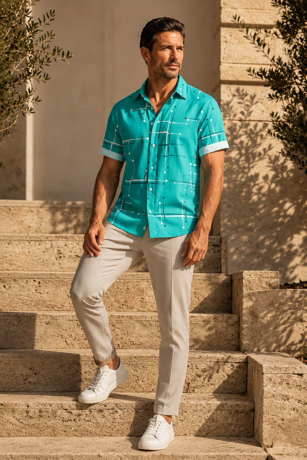 Norbridge - Besonders weiches Herren-Strandshirt