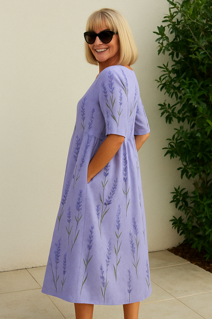 Cassandra - Soft-Touch-Maxikleid