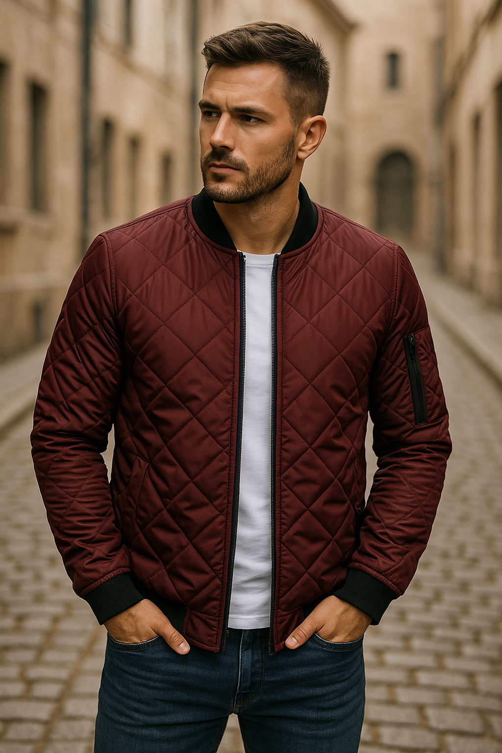Tanner - Gesteppte Bomberjacke