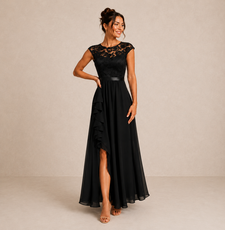 Ainsley - besticktes Abendkleid