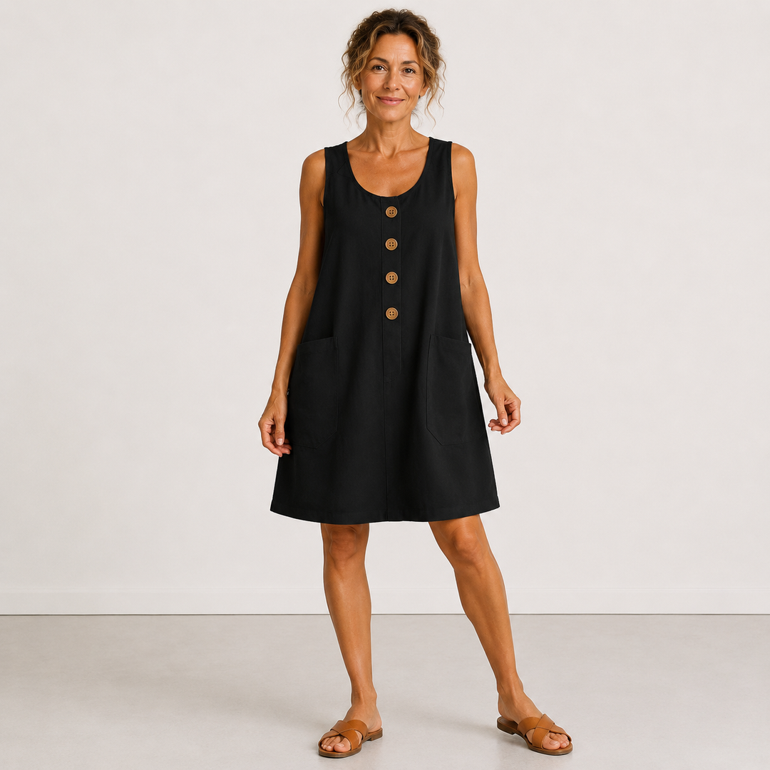 Rosamonde - Luftiges Sommerkleid aus Leinen