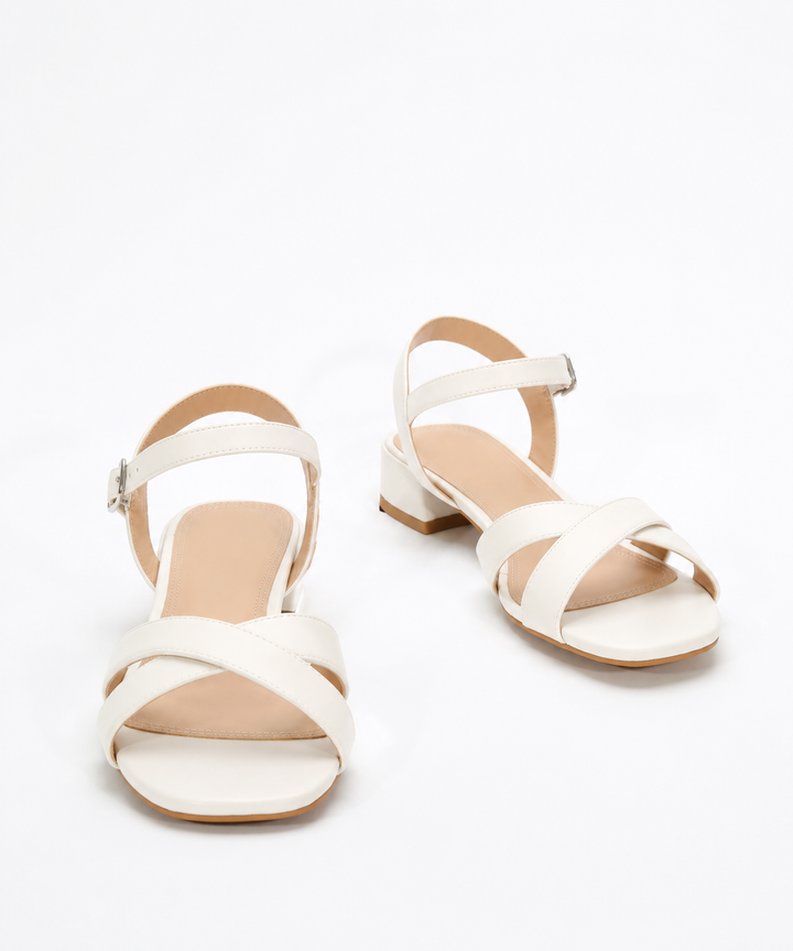 Abrielle - elegante Sandaletten mit niedrigem Absatz