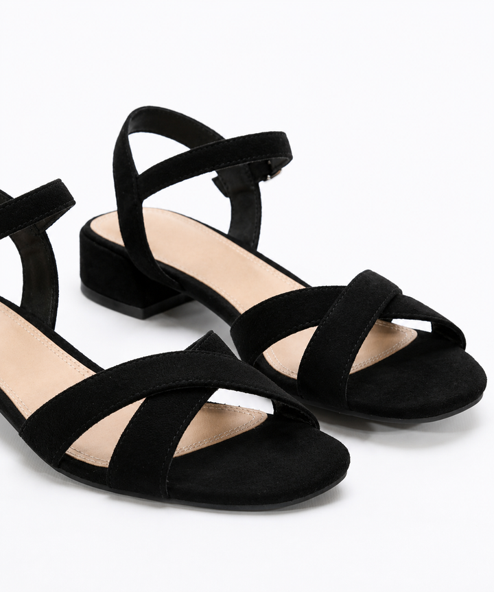 Abrielle - elegante Sandaletten mit niedrigem Absatz
