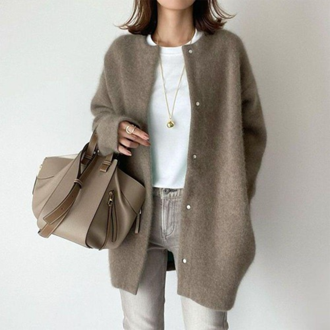 Avenique - extraweicher Longcardigan