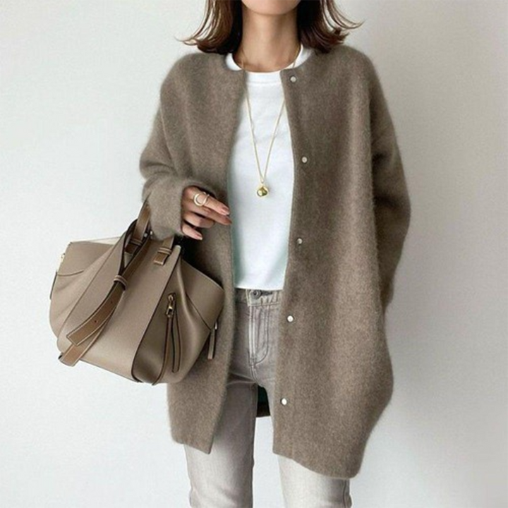 Avenique - extraweicher Longcardigan