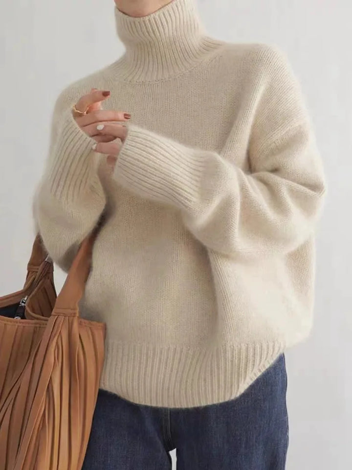 Nysira - Soft-Touch-Rollkragenpullover