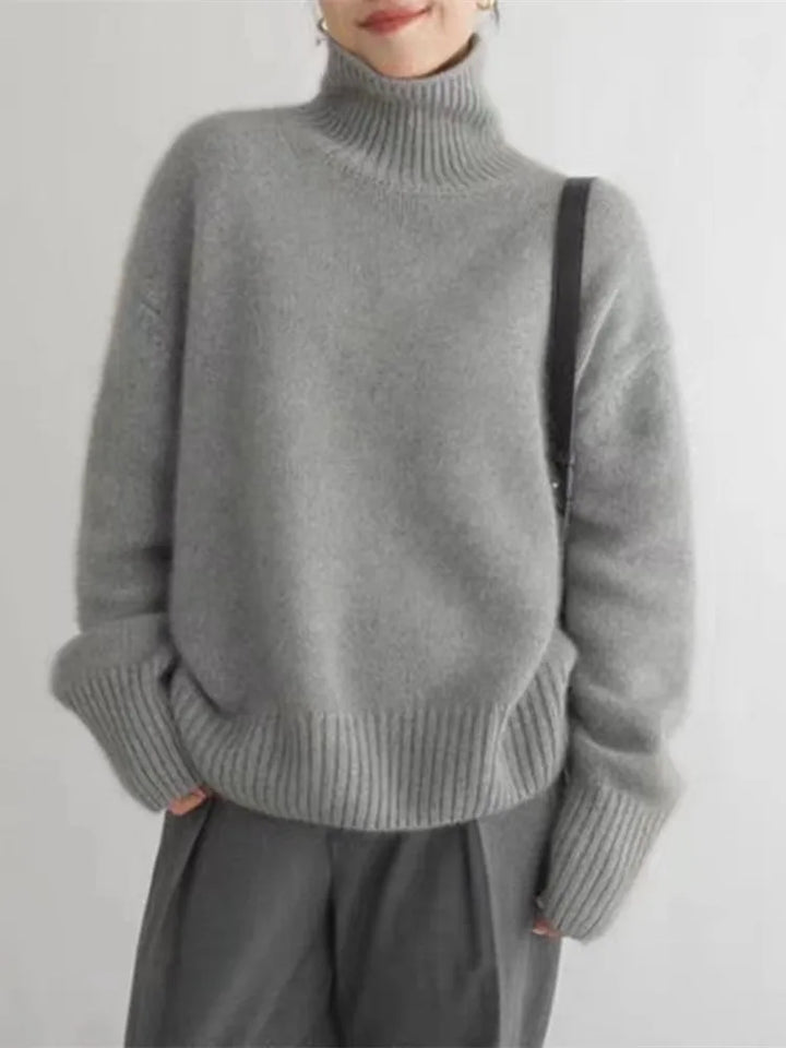 Nysira - Soft-Touch-Rollkragenpullover
