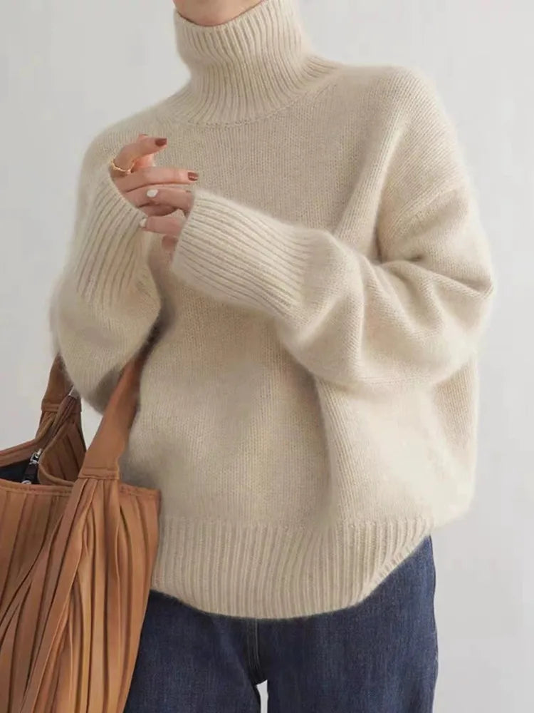 Emani - Weicher Rollkragenpullover