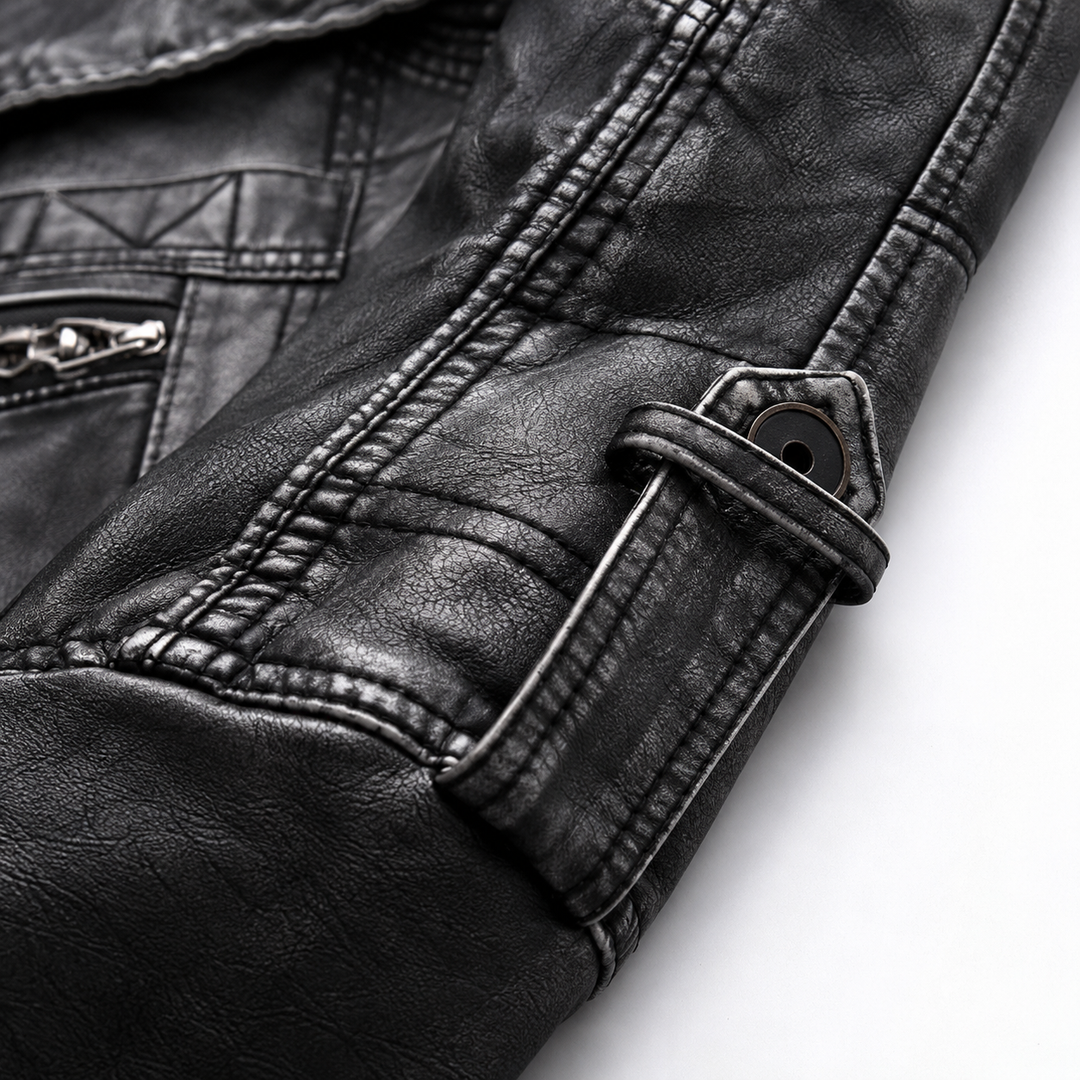 Remo - Taillierte Vintage-Jacke
