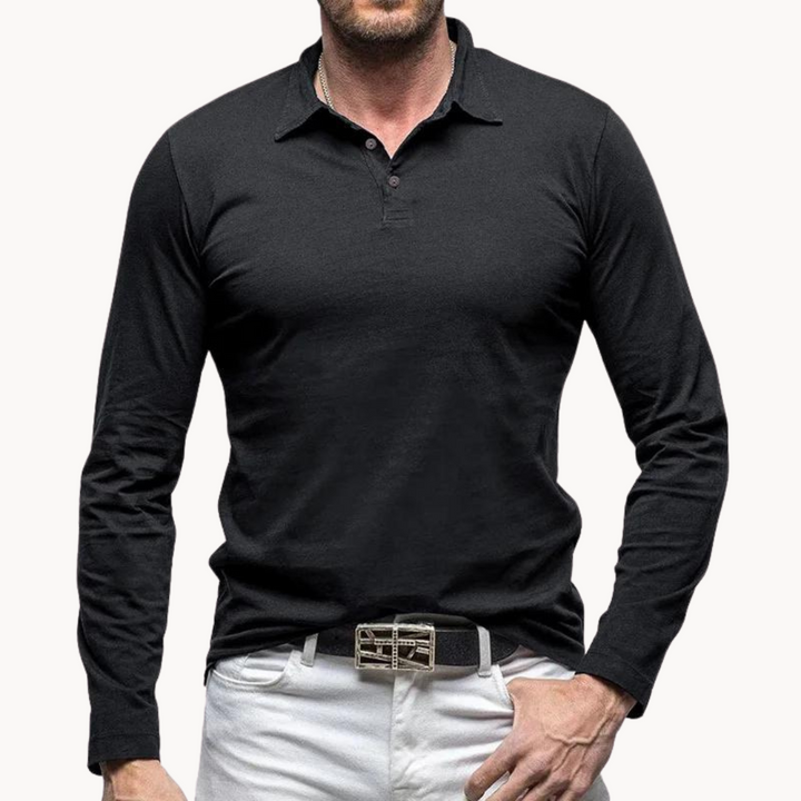 Raves - Strukturiertes Poloshirt