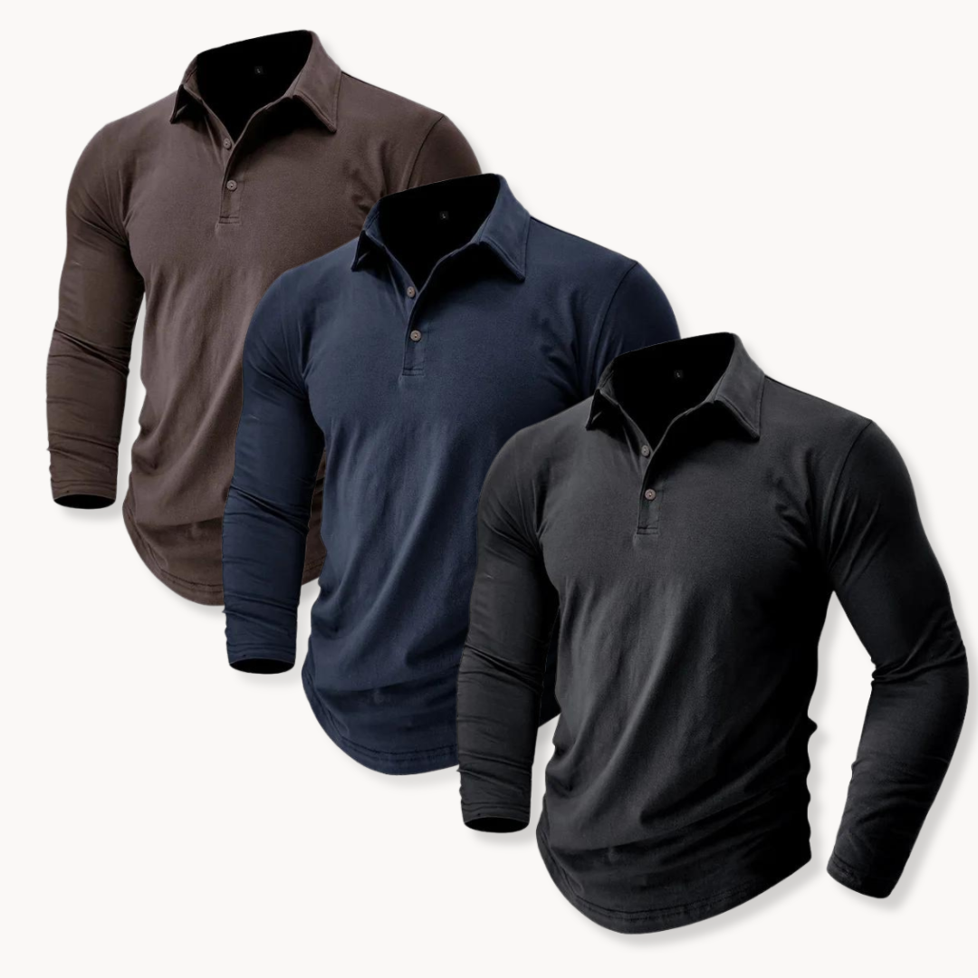 Raves - Strukturiertes Poloshirt