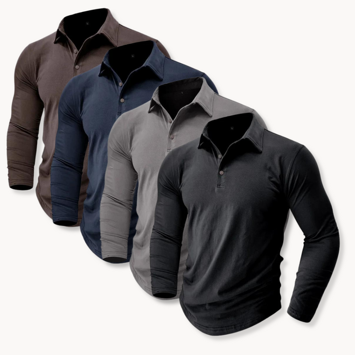 Raves - Strukturiertes Poloshirt