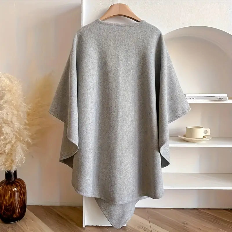 Teysia - drapierter Schal mit Soft-Touch-Finish