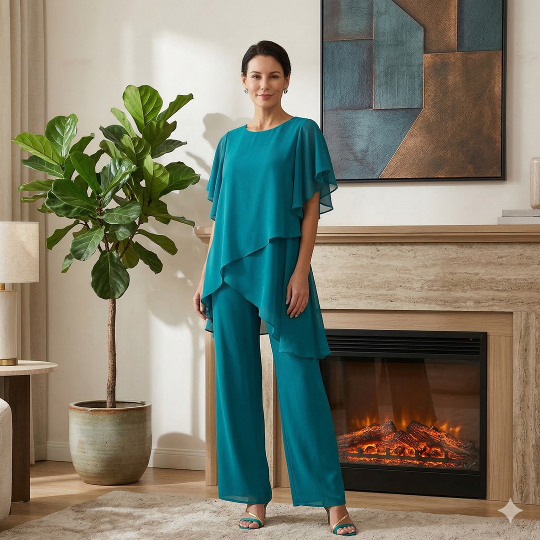 Jessenia - Set aus Lagenlook-Tunika und Hose