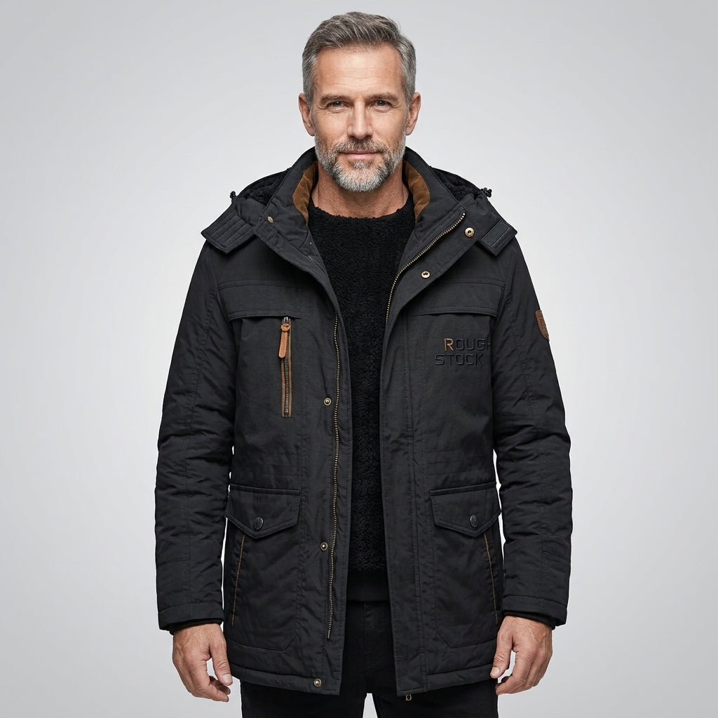 Lasse - Langjacke mit Kapuze