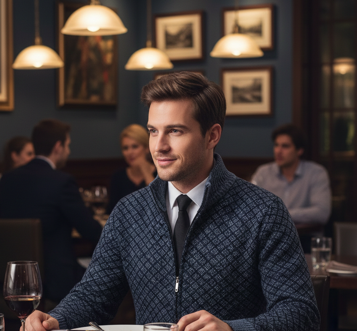 Zarellon - Stilvoll-lässiger Zip-Pullover