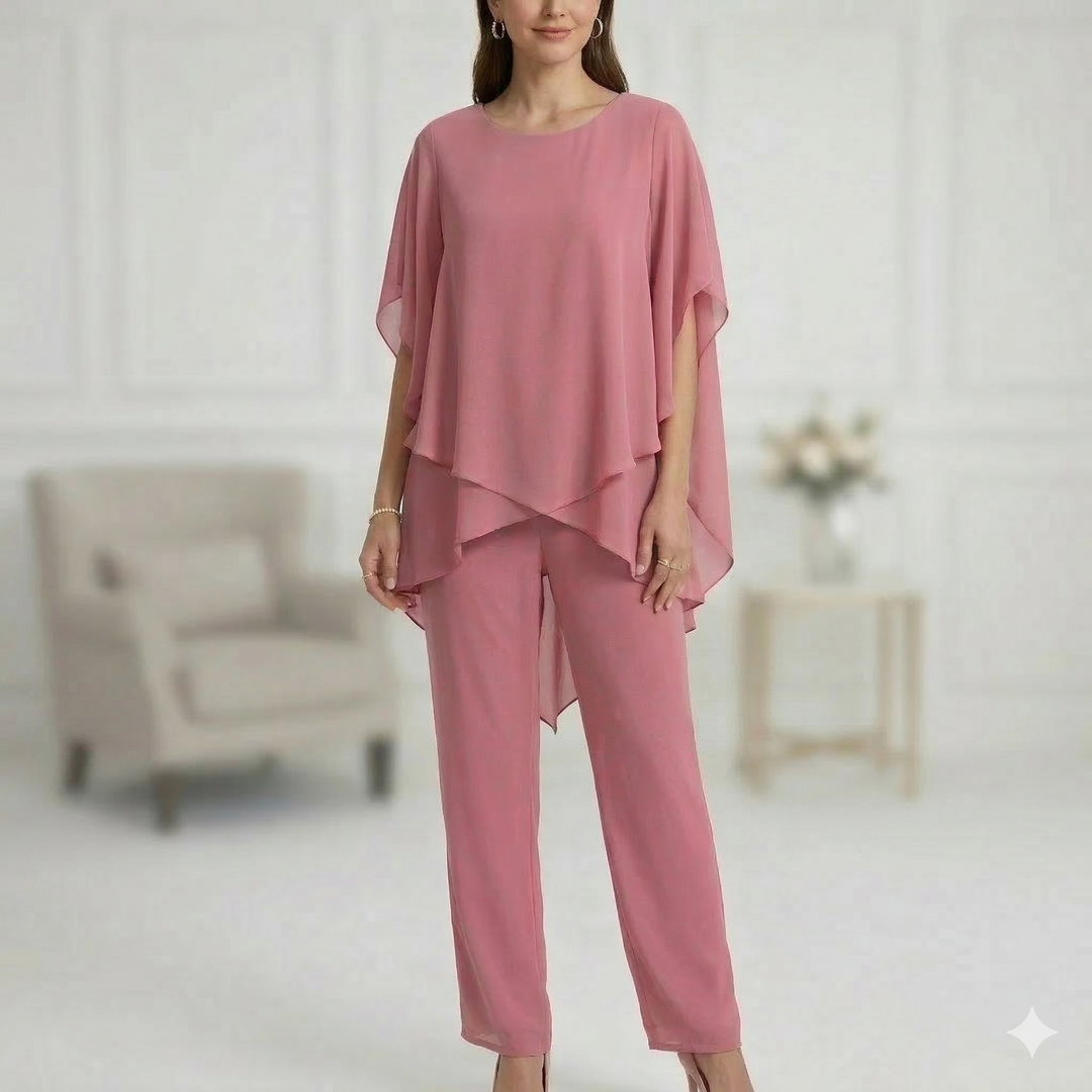 Jessenia - Set aus Lagenlook-Tunika und Hose