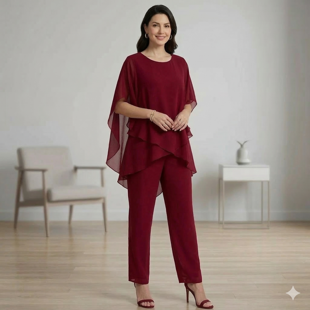 Jessenia - Set aus Lagenlook-Tunika und Hose