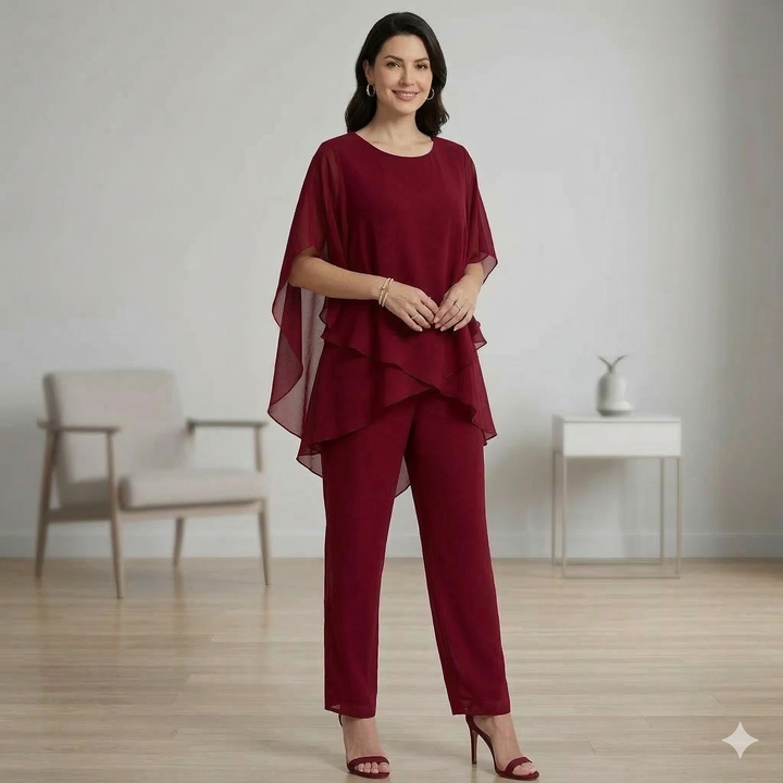 Jessenia - Set aus Lagenlook-Tunika und Hose