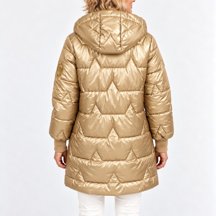Tilda - Gestepfte langärmlige Pufferjacke