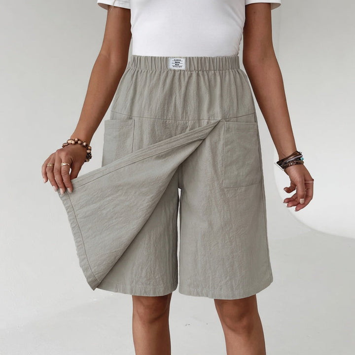 Fiorisse - Premium-Stretch-Skort mit Wickelfront