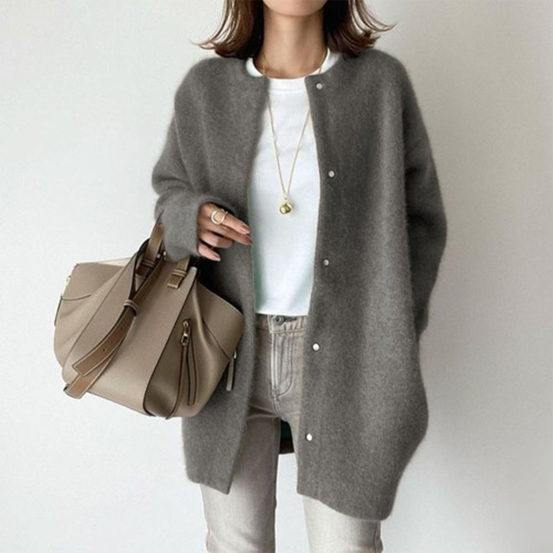 Avenique - extraweicher Longcardigan