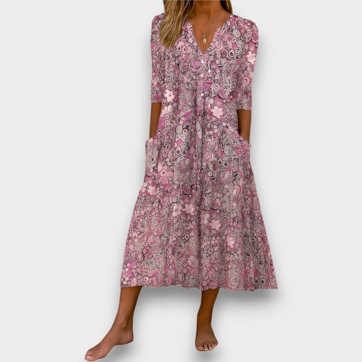 Rosella - Leichtes Printkleid