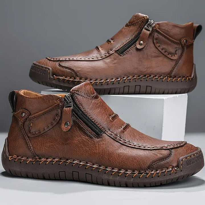 Drevian - Ergonomische Stiefeletten mit Reißverschluss